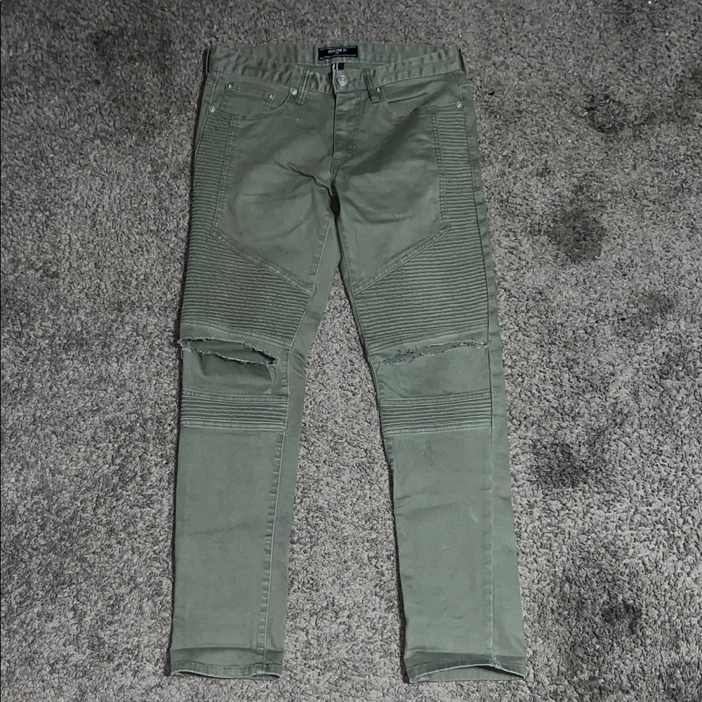 Forever 21 Olive Green Men's Pants